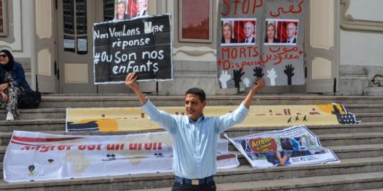 Tunus’ta İtalya Başbakanı Meloni’ye karşı protesto