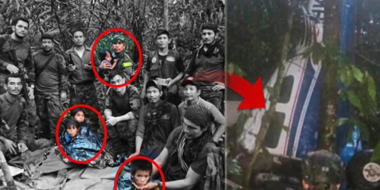 Uçakları düşen 4 çocuk, 40 gün sonra ormanda sağ bulundu! Dünyanın konuştuğu mucize…