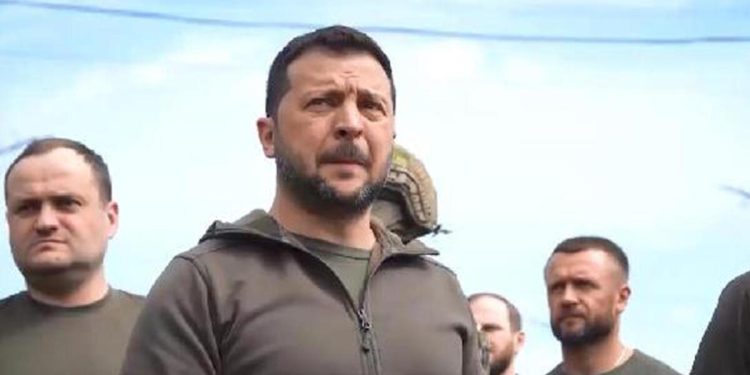 Ukrayna Devlet Lideri Zelenski, Herson’da