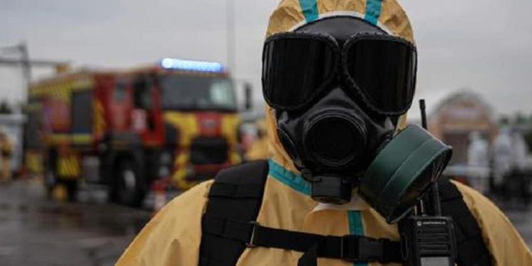 Ukrayna’da radyasyon tatbikatı