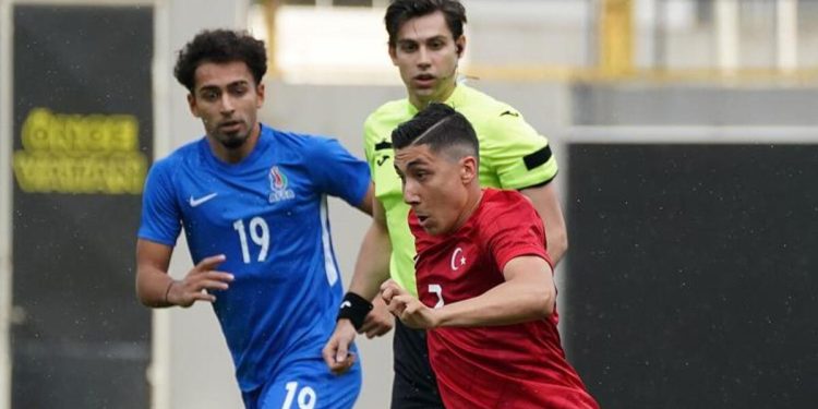 Ümit Ulusal Futbol Kadrosu hazırlık maçında Azerbaycan’ı tek golle mağlup etti