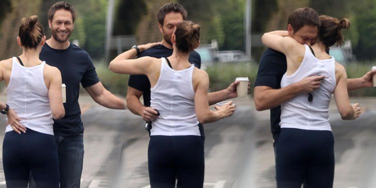 Ünlü oyuncu aşk sarhoşu oldu: Sarılıp öpüşmekten vedalaşmaya sıra gelmedi