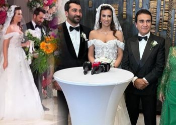 Usta sanatçı oğlunu evlendirdi, ünlüler düğüne akın etti