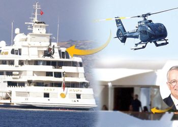 125 milyon dolarlık  mega yat Bodrum’da