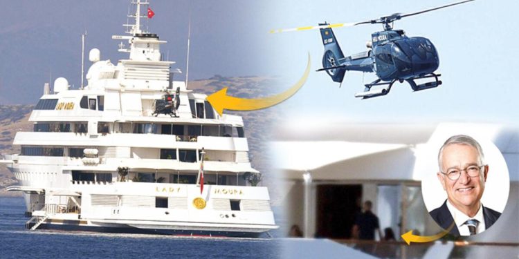 125 milyon dolarlık  mega yat Bodrum’da