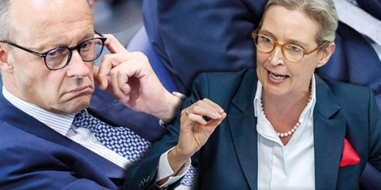 Alman siyasetinde çok sağ zelzelesi… Ana muhalefet birbirine girdi