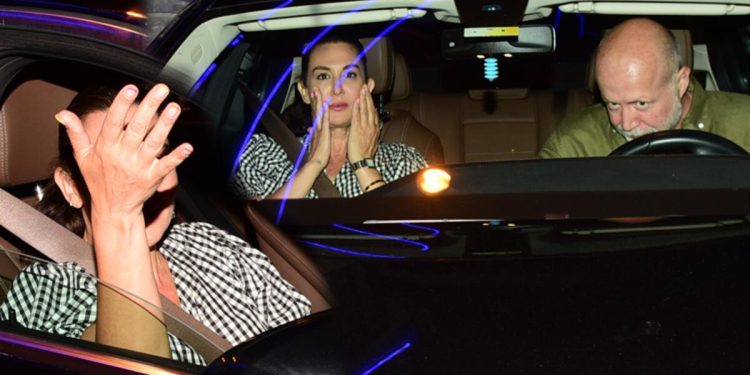 Ayşe Tolga’nın panik anları… Müsaade alsaydınız!