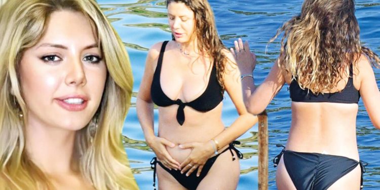 Aysun Kayacı Bodrum’da görüntülendi