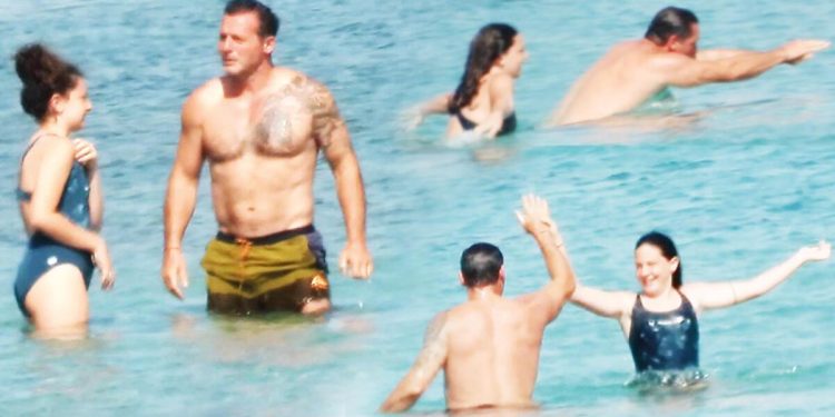 Baba- kız yarıştılar