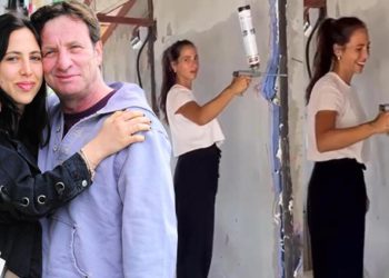 Babası paylaştı… Zehra Çilingiroğlu şantiyede!