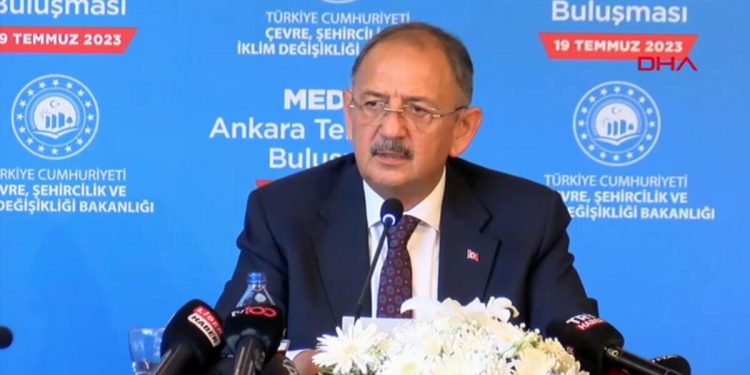 Bakan Özhaseki: Amaç bir yıl içinde bitirmek