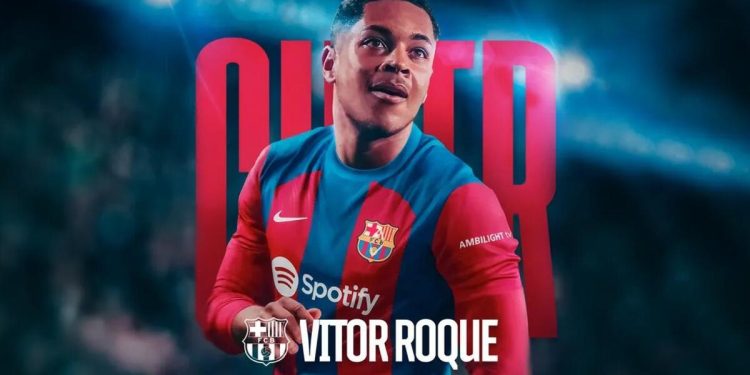 Barcelona, Vitor Roque transferini açıkladı! Özgür kalma bedeli 500 milyon euro…