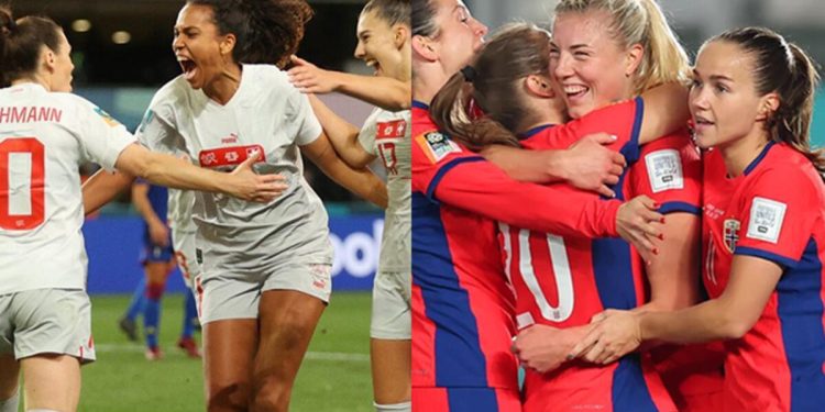 Bayanlar Dünya Kupası’nda İsviçre ve Norveç kümeden çıktı! Çeyrek final…