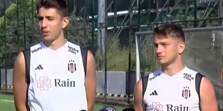 Beşiktaş’ın genç futbolcuları Demir Ege Tıknaz ve Semih Kılıçsoy idollerini açıkladı