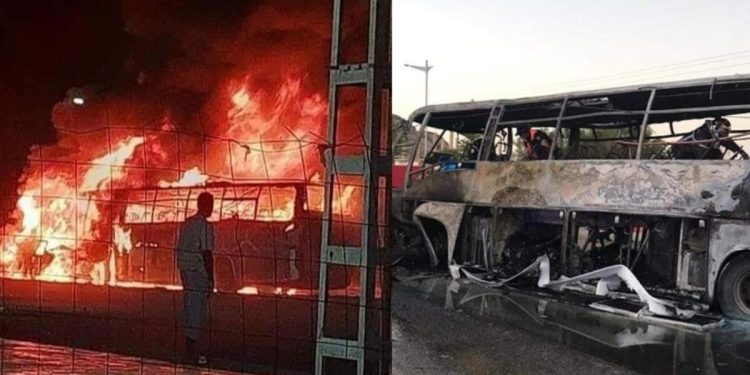 Cezayir’i yasa boğan kaza! Yolcu otobüsü ile araba çarpıştı: 34 meyyit