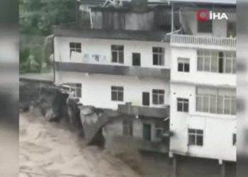 Çin’deki sel felaketi:15 kişi kayıp