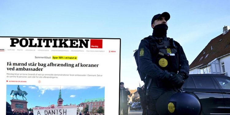 Danimarka’da bir skandal daha… Ülke basını duyurdu: Yedi başka provokasyon
