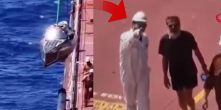 Denizde kaybolan Fransız 137 gün sonra Türk denizciler tarafından kurtarıldı