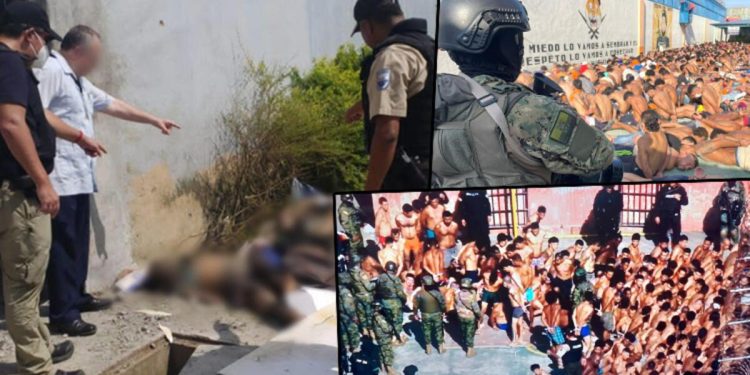 Dünyayı ayağa kaldıran imgeler… Ekvador’da hapishane isyanı: 18 meyyit, 11 yaralı