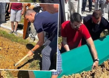 Fenerbahçe’nin golcüsü Edin Dzeko’nun acı günü! Dedesini şahsen defnetti