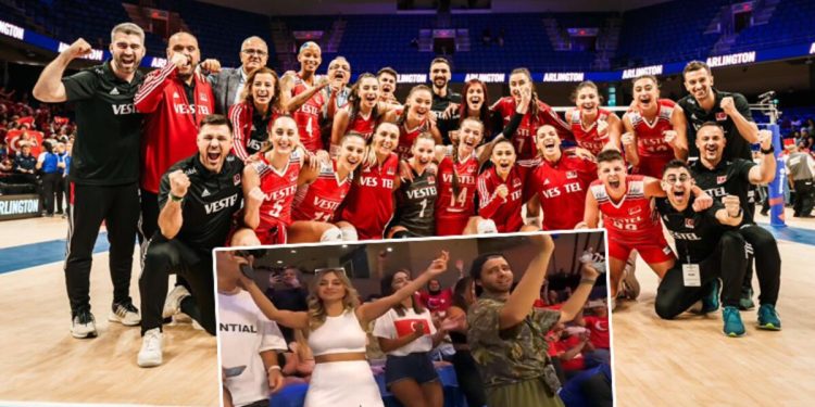 Filenin Sultanları’nın yarı finale yükseldiği maçta renkli görüntüler! Teksaslılar Erik Kısmı oynadı