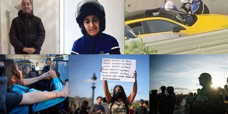 Fransa’da gergin cenaze töreni! İmgeler ortaya çıktı… İşte her şeyin başladığı o an: ‘Kımıldama yoksa ateş ederim’