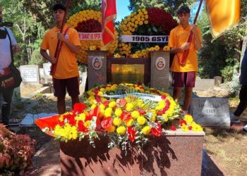 Galatasaray’ın kurucu lideri Ali Sami Yen, kabri başında anıldı