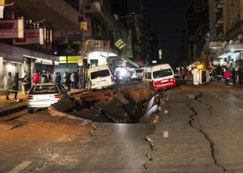 Güney Afrika’da müthiş patlama