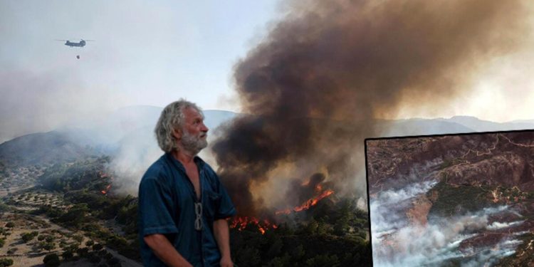 Günlerdir cehennemi yaşayan Yunanistan bu itiraf ile çalkalanıyor: Başımızı eğip yardım istemeliyiz!