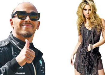 Hamilton’ı izlemek için Londra’ya gitti