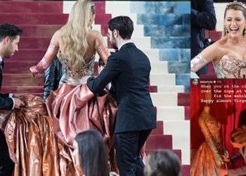 İki kişi fiyongunu çözmüştü: Entrikalı elbiseye kıyamadı, mahzurları aşıp elleriyle düzeltti