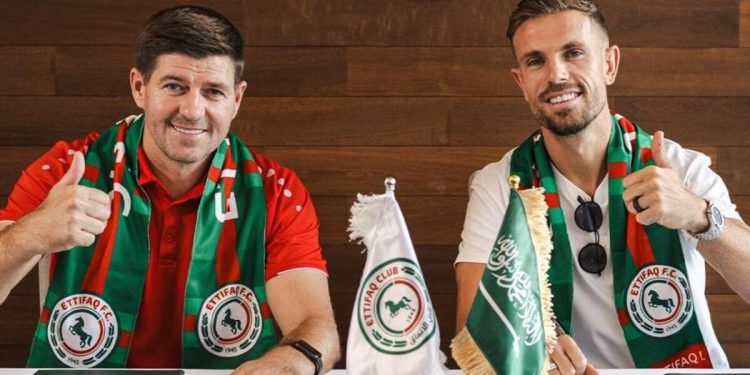 Jordan Henderson, Al Ettifaq’a transfer oldu! Gerrard’la buluştular…
