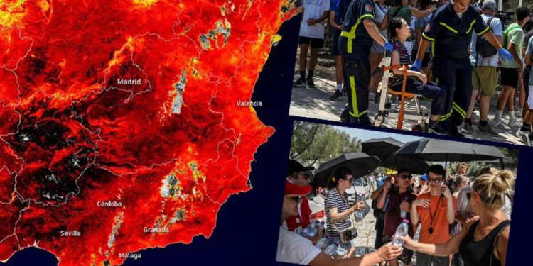 Kerberos cehennemi! Kavurucu sıcaklar Avrupa’yı alarma geçirdi