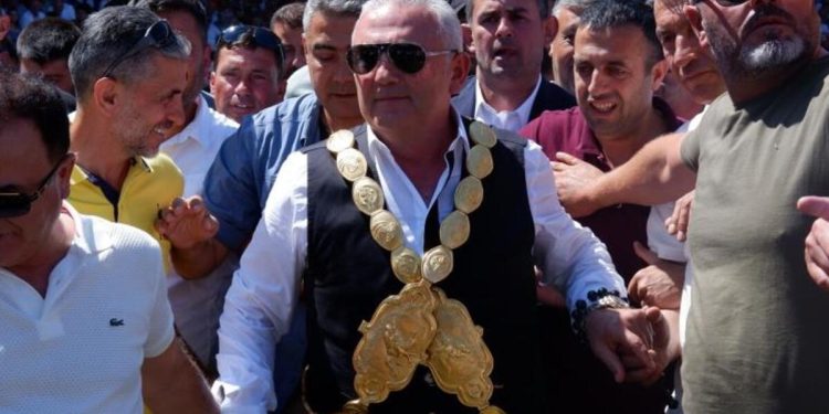 Kırkpınar ağalığını 22 Milyon 222 bin TL ile Seyfettin Selim kazandı