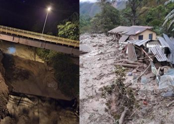 Kolombiya’dan inanılmaz imgeler… Irmak taştı, sokaklar çamurla kaplandı: 6 meyyit