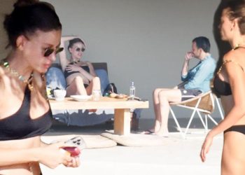 Koyu sohbet… Serenay Sarıkaya tatilde!