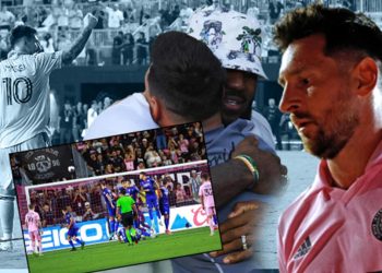 Lionel Messi yeniden inanılmazı başardı! Birinci maçında son dakika golü, tribünlerde yıldızlar geçidi…