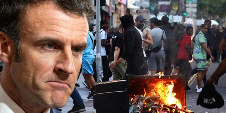 Macron denetimi kaybediyor, dünya şaşkınlıkla izliyor! Fransa’da özel kuvvetler devreye girdi…