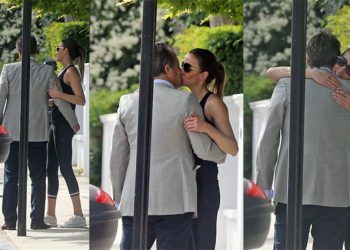 Mutabakatlı evlilik tartışmasıyla gündeme gelmişti: Ünlü oyuncu karısyla baş başa pek mutlu!