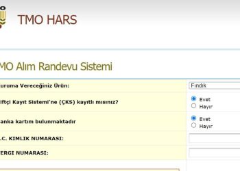 OFİS RANDEVU EKRANI: Toprak mahsulleri Ofisi (TMO) randevusu nasıl alınır?
