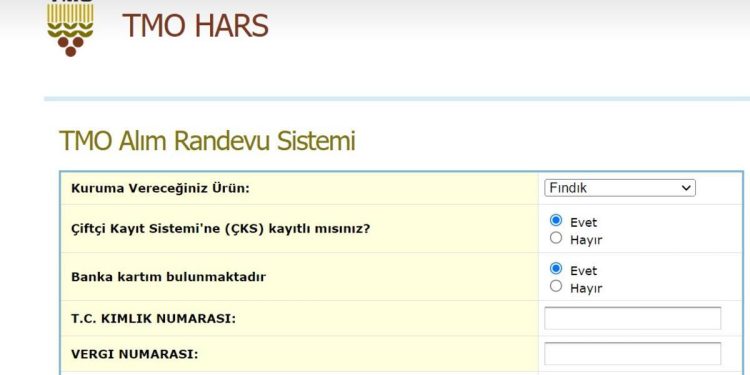 OFİS RANDEVU EKRANI: Toprak mahsulleri Ofisi (TMO) randevusu nasıl alınır?