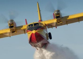 Orman yangınları ile boğuşan Yunanistan’a Avrupa’dan uçak dayanağı