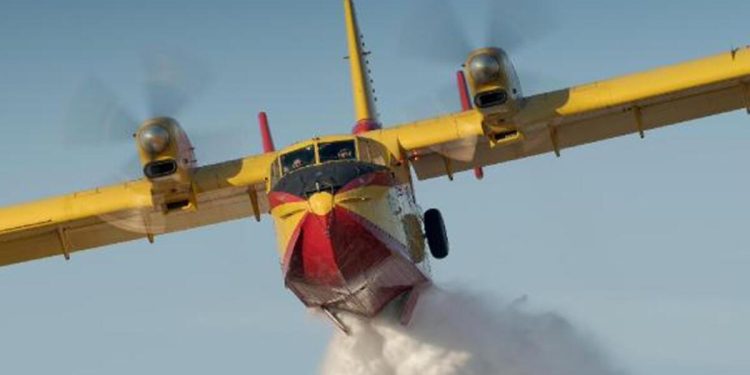 Orman yangınları ile boğuşan Yunanistan’a Avrupa’dan uçak dayanağı