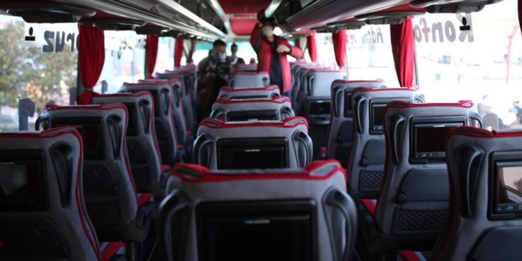 Otobüsten erken inen 30 dakikada bildirilecek