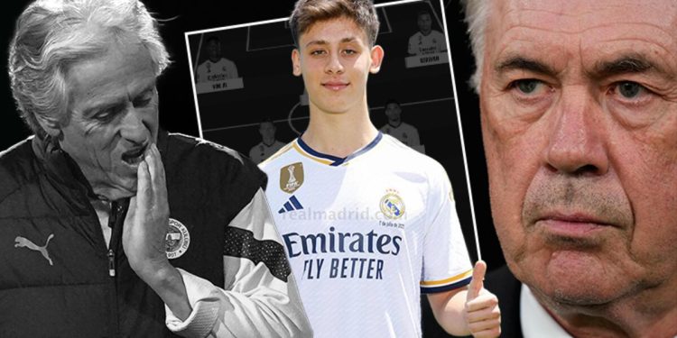 Son Dakika: Real Madrid’de Carlo Ancelotti’den Arda Güler kararı! Fenerbahçe’de Jorge Jesus yapmamıştı… İspanyol devindeki birinci maçı…