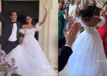 Sosyetik hoş, ‘tavuk hükümdarı’nın veliahtıyla evlendi: Salona bile dans ederek girdiler