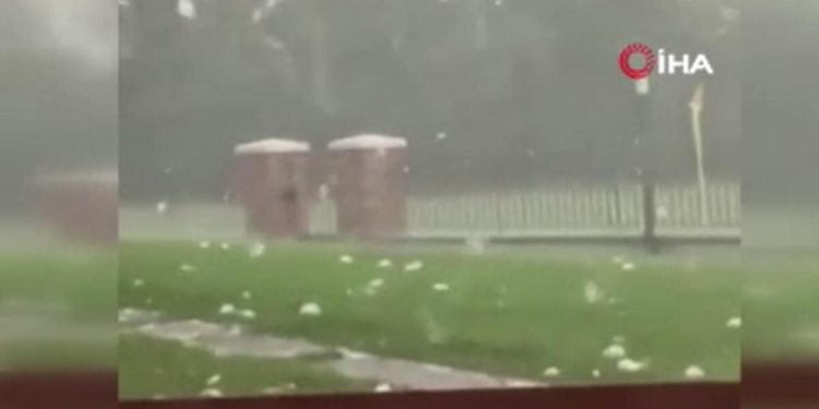 Tenis topu büyüklüğünde dolu hayatı felç etti! İtalya’da 1 meyyit, 110 yaralı