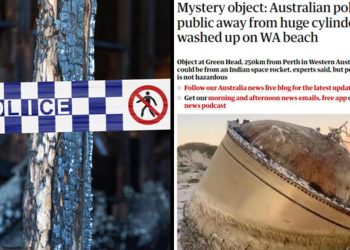 Toplumsal medyayı karıştıran gizemli nesne! Polis uyardı: ‘Ne olduğundan emin değiliz, uzak durun’