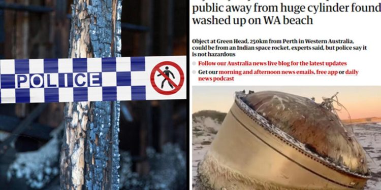 Toplumsal medyayı karıştıran gizemli nesne! Polis uyardı: ‘Ne olduğundan emin değiliz, uzak durun’