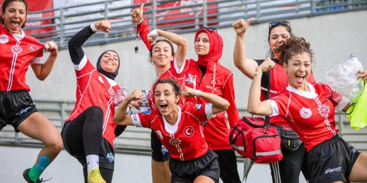 U18 Ragbi Bayan Ulusal Kadrosu, Avrupa 3’üncüsü oldu